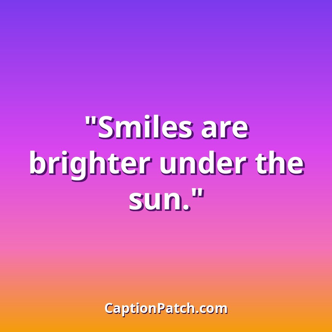 Cute beach Instagram captions caption card