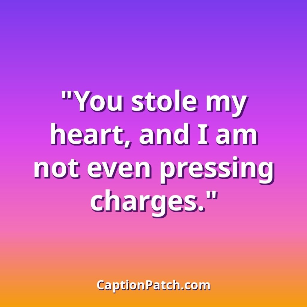 Cute and funny Instagram captions for couples caption card