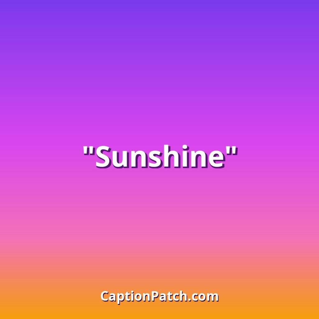 One-word cute and funny Instagram captions caption card