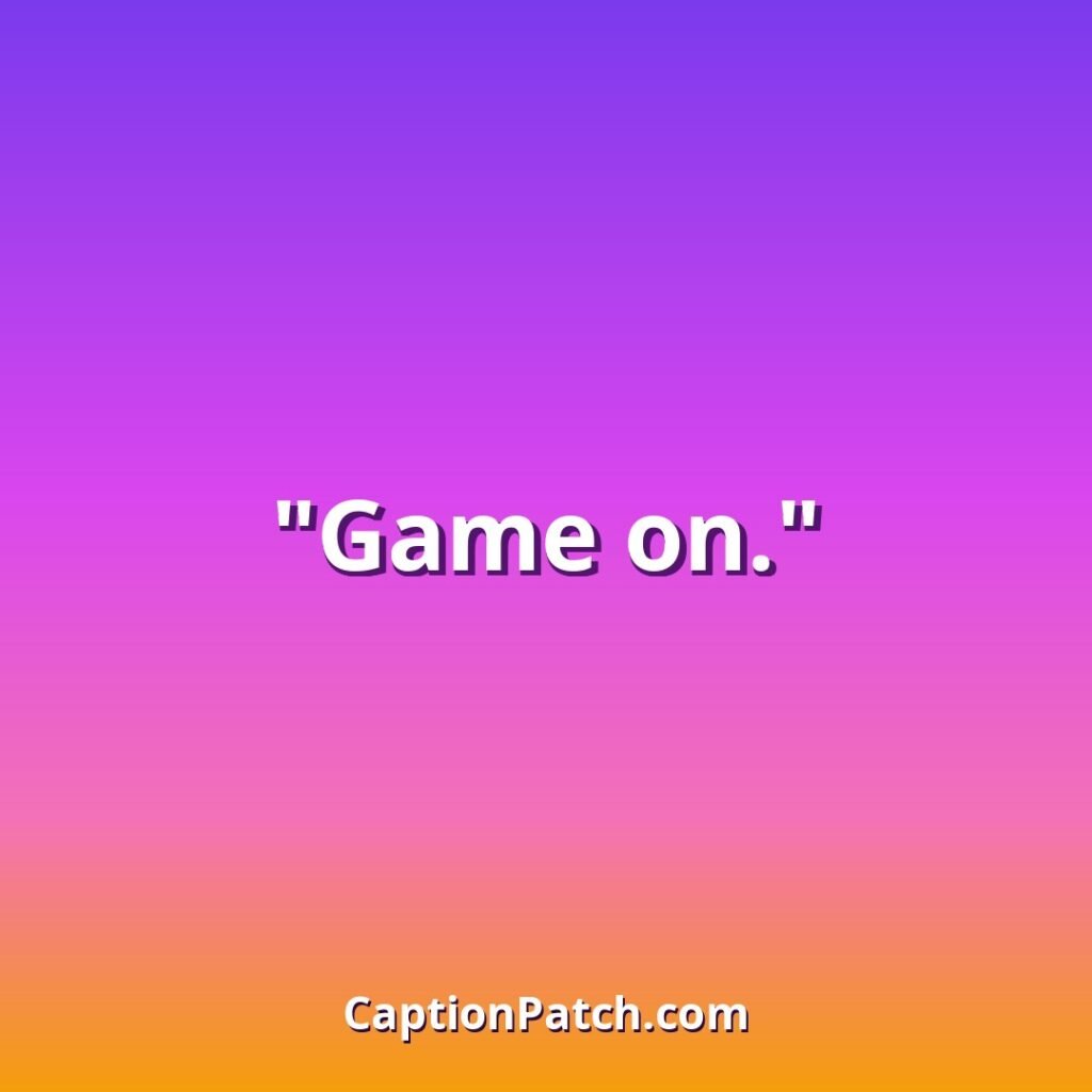 Short football Instagram captions caption card