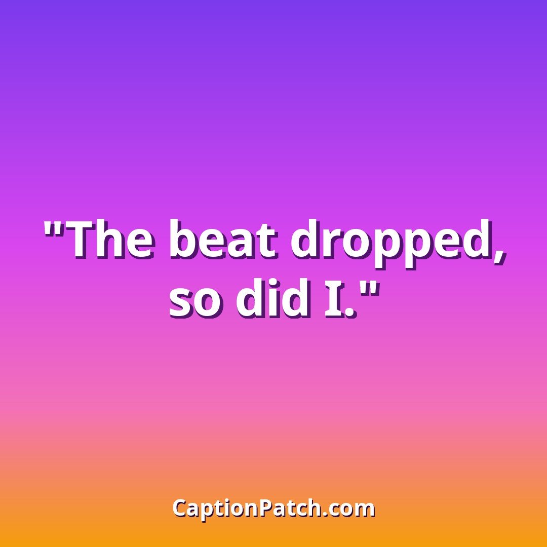 Dance reels Instagram captions caption card