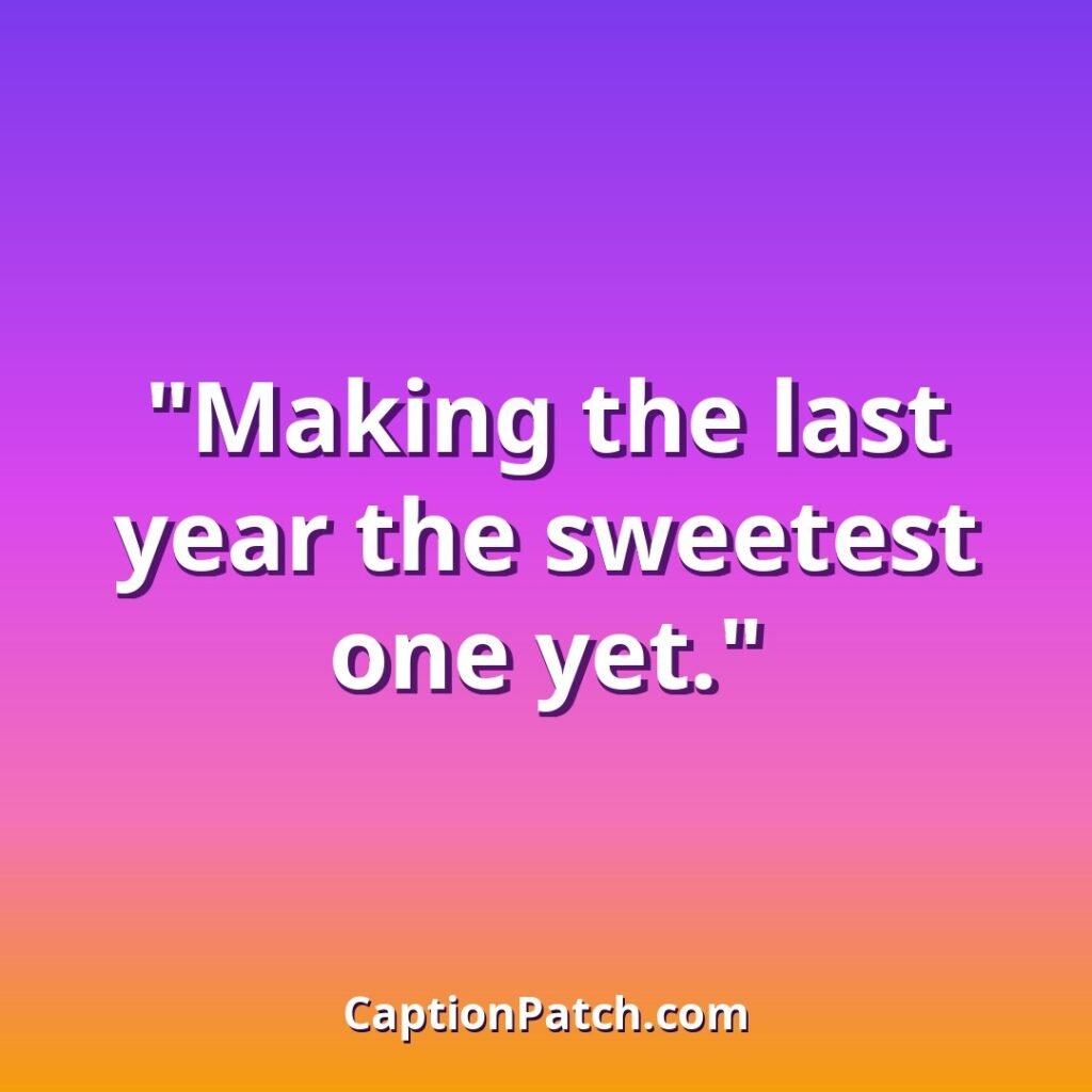 Cute senior year instagram captions caption card